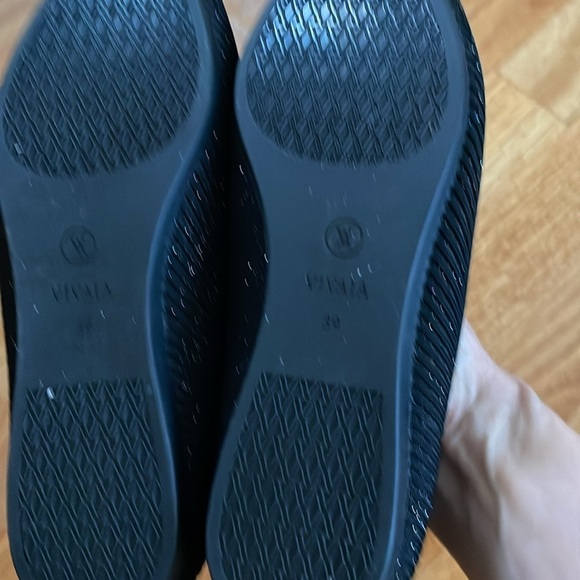 Vivaia Aria 5° pointed toe ballet flats 39 US 8 sparkle - Picture 6 of 8